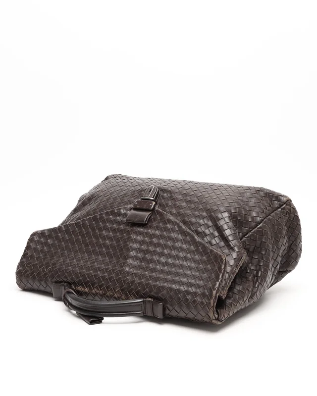 Bottega Veneta Peforated Intrecciato Briefcase in Woven leather from A Retro Tale, photo 4 of 9