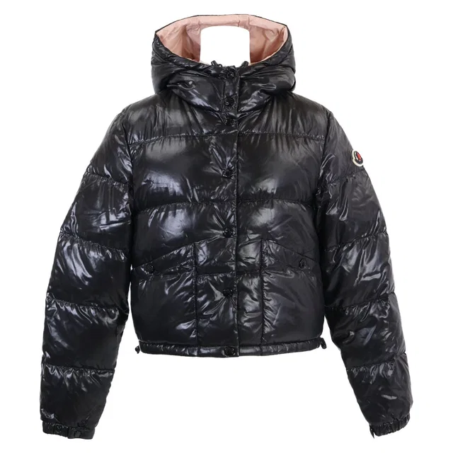 Moncler Bardanette Short Down Jacket in Nylon from The Reluxe