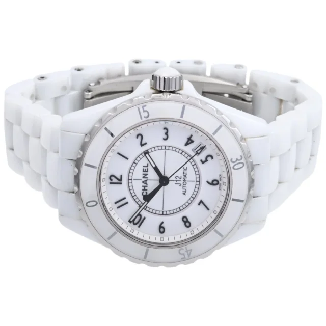 Chanel J12 H0970 Automatic White in White Ceramic from VINTAGE QOO TOKYO, photo 4 of 8