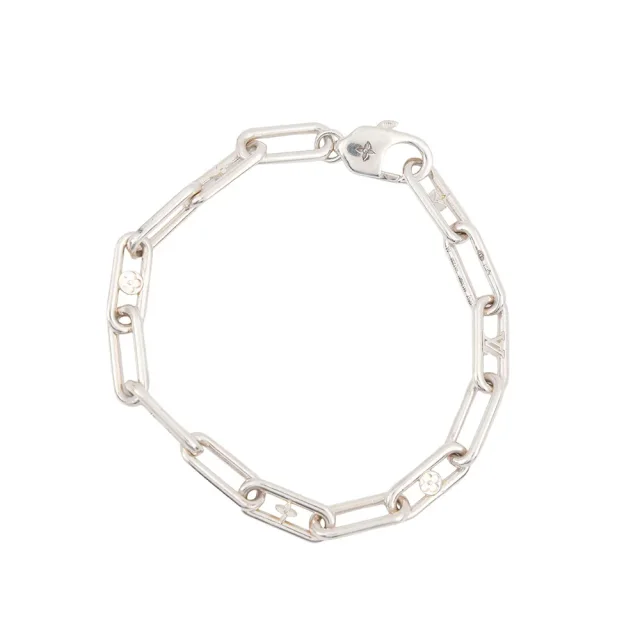 Louis Vuitton Sleek Monogram Bracelet Size MM1358M Ag925 from GALLERY RARE, photo 3 of 11