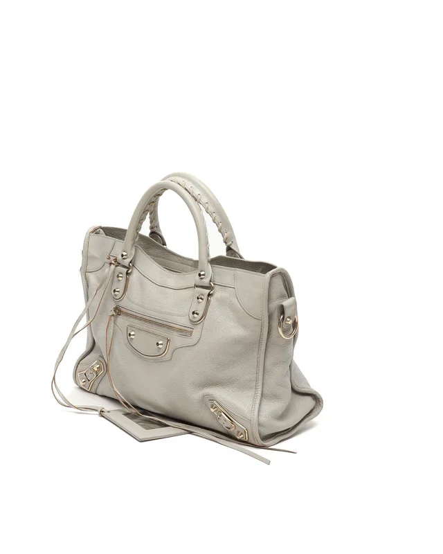 Balenciaga Metallic Edge City Bag in Leather from A Retro Tale, photo 2 of 11