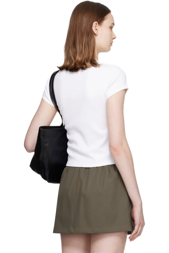 Alexander Wang White Hotfix Graphic Baby T-shirt, photo 3 of 4 from SSENSE