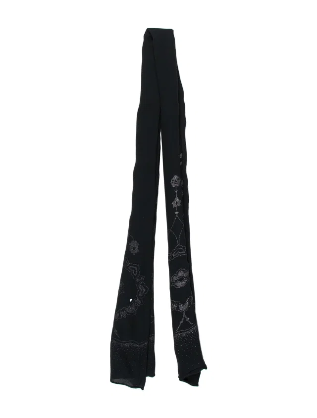 Max Mara scarves in blue Silk from The RealReal