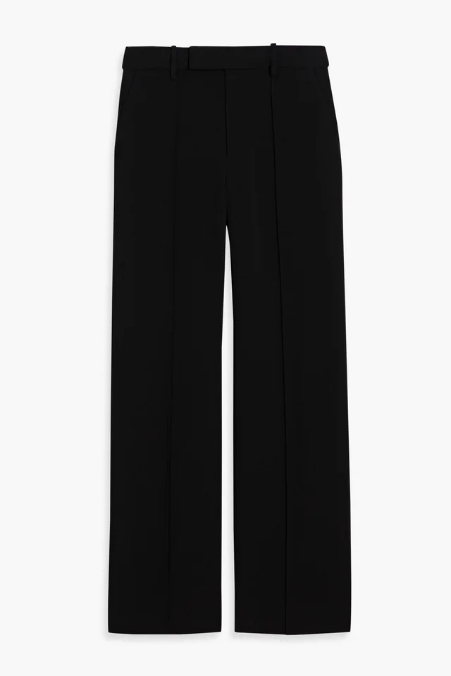 Proenza Schouler Weyes Crepe Straight-Leg Pants in Black from THE OUTNET, photo 1 of 1