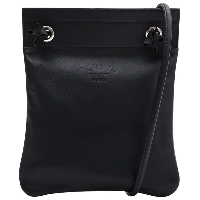 Hermès Aline Mini, black, 2018 model in Black Swift leather from VINTAGE QOO TOKYO