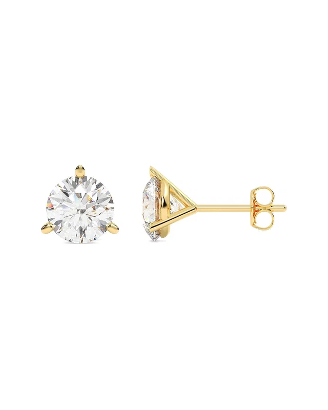 Lab Grown Diamonds 14K 3.00 ct. tw. Lab-Grown Diamond Earrings, image 1 of 1 from Gilt