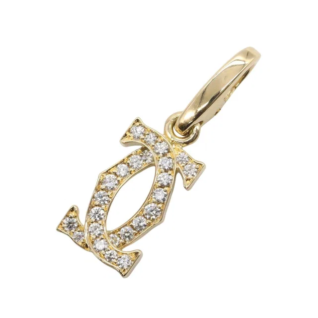 Cartier 2C Diamond Au750 Charm from LuxUness