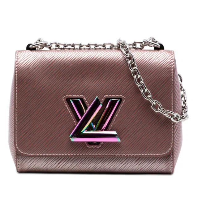 Pink Louis Vuitton Epi Scarabeo Twist PM Crossbody Bag in Pink Leather from Designer Revival