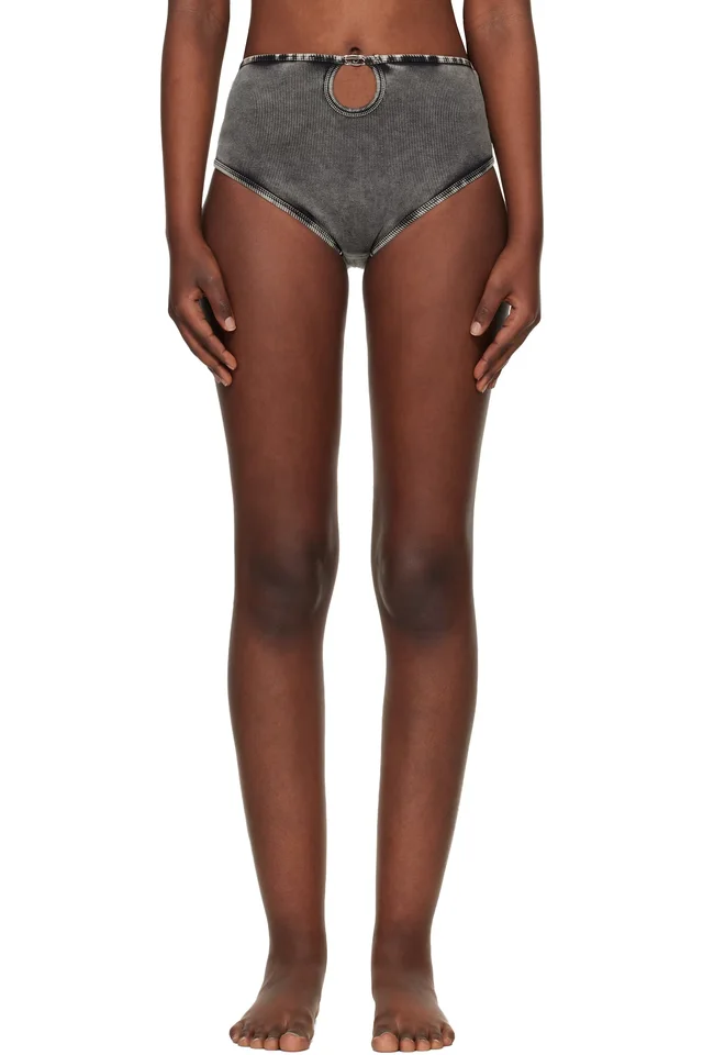 Diesel Black Charli-Dnm Briefs from SSENSE, photo 1 of 1