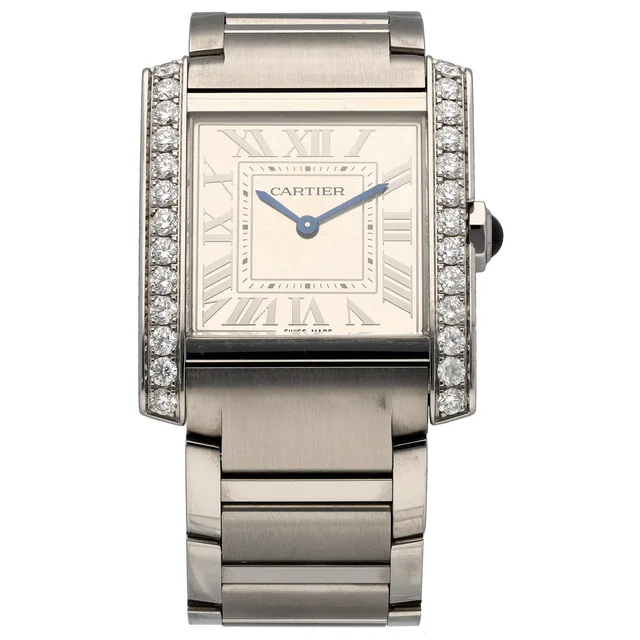 Cartier Tank Francaise W4TA0021 32mm Stainless Steel Watch from H&T