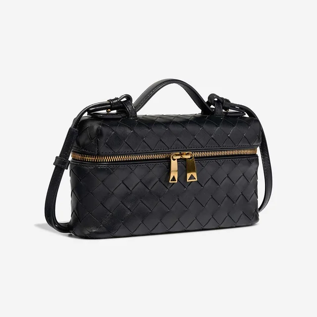 Bottega Veneta Bang Vanity Small Lamb Black in Black Lambskin from SACLÀB, photo 6 of 10