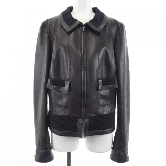 Chanel 04A Vintage Leather Jacket in Leather from The Reluxe