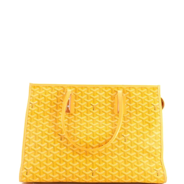 Goyard Marquises Bag Coated Canvas in yellow Coated canvas from Rebag, photo 7 of 7
