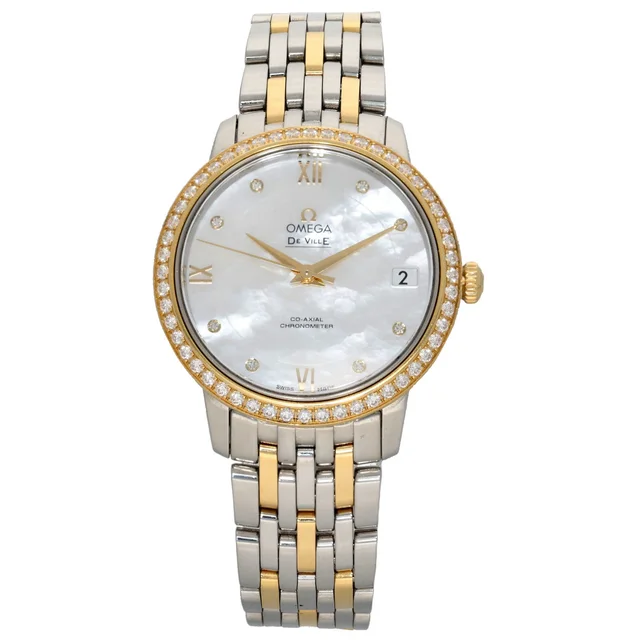 Omega De Ville Prestige 424.25.33.20.55.001 32.7mm Bi-Colour Watch from H&T