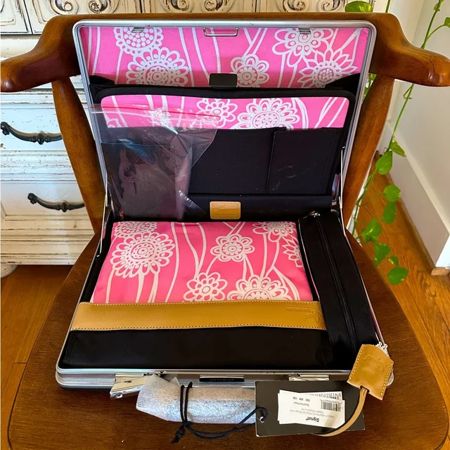 Samsonite Signat Black Label Barbie Black/Pink 1965 Re-Edition Briefcase in pink|black Leather from Poshmark