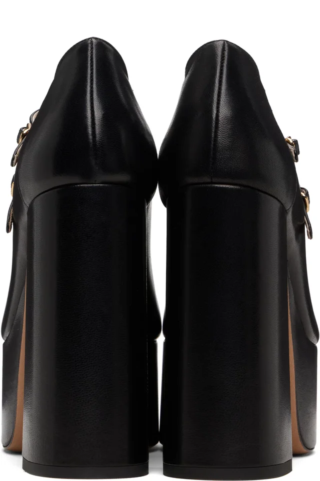 Chloé Black Loti Pump Heels, photo 2 of 4 from SSENSE