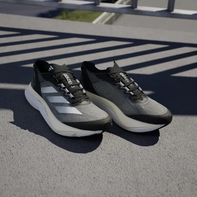 Adidas Adizero Boston 12 Running Shoes in Black, photo 3 of 7 from adidas (US)