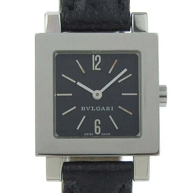Bvlgari Quadrato Stainless Steel Watch from LuxUness