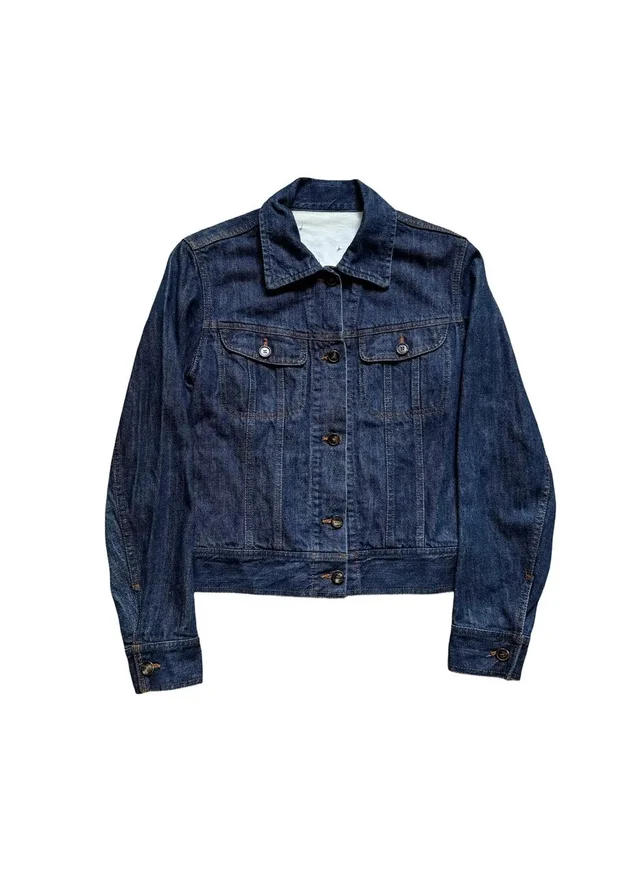 Maison Margiela Trucker Denim Jacket in blue Denim from Grailed