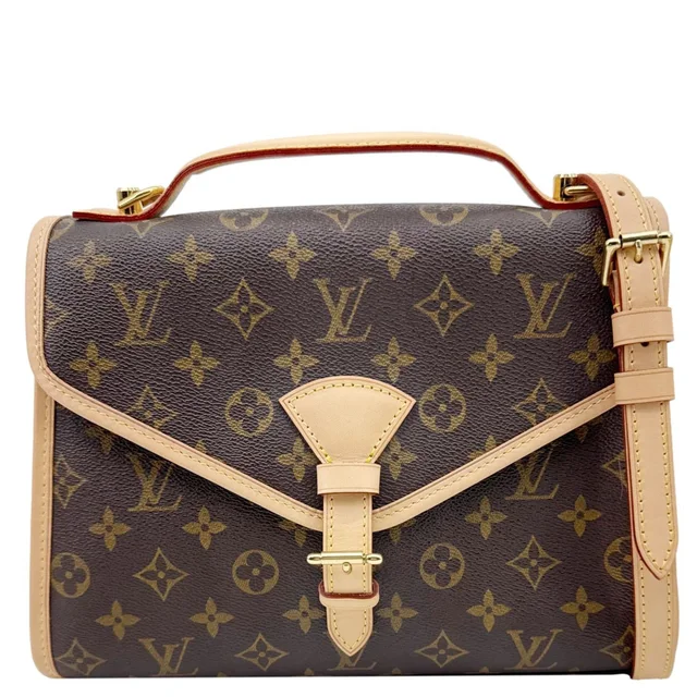 Louis Vuitton Monogram Bel Air Monogram Canvas Crossbody Bag Brown in Brown Coated canvas from Dallas Designer Handbags
