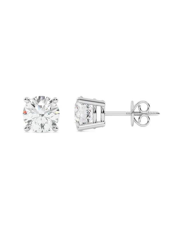 Lab Grown Diamonds 14K 2.00 ct. tw. Lab-Grown Diamond Earrings, image 1 of 1 from Gilt