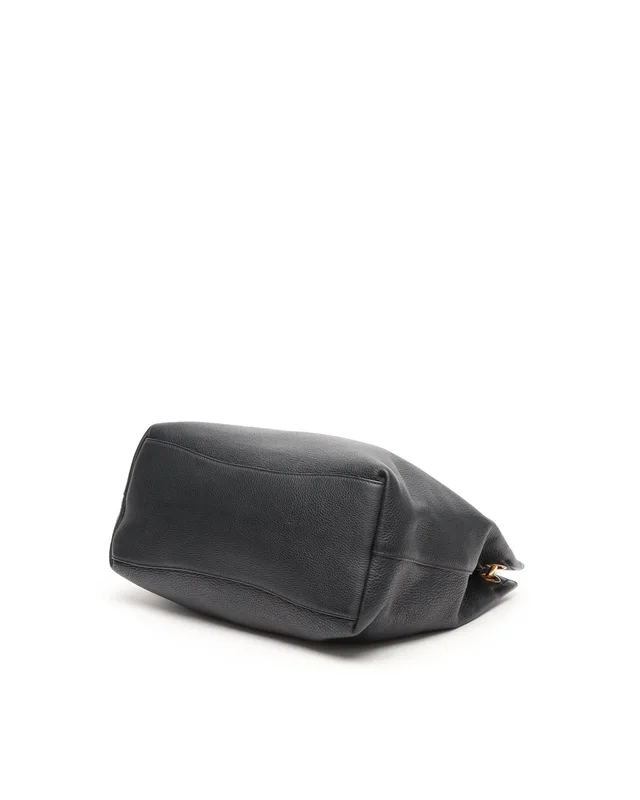 Prada Vitello Phenix Hobo Bag in Denim from A Retro Tale, photo 4 of 10