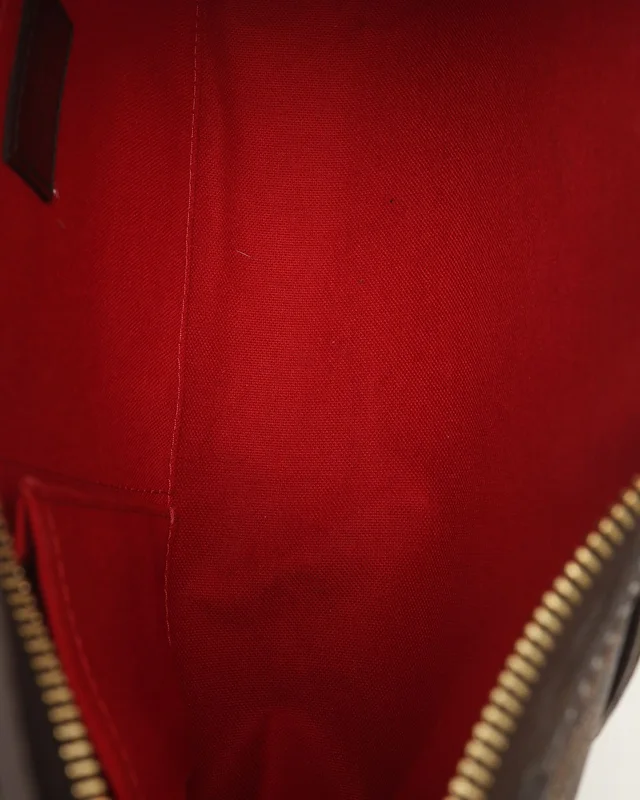 Louis Vuitton Damier Ebene Thames PM Shoulder Bag in Brown Leather from A Retro Tale, photo 7 of 9