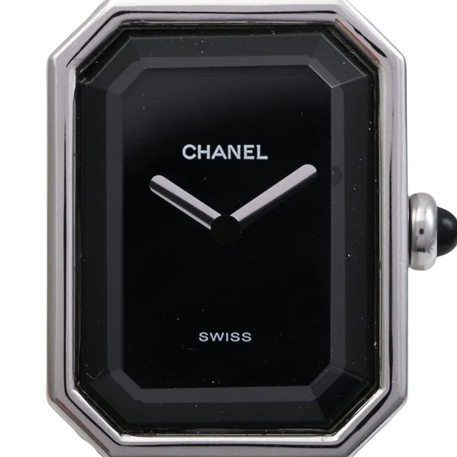 Chanel Première S H4052 Quartz Black in Black from VINTAGE QOO TOKYO, photo 2 of 8