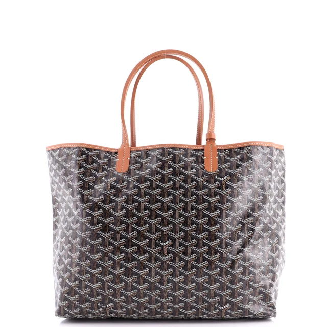 Goyard Saint Louis Tote Coated Canvas PM in brown|red Coated canvas from Rebag, photo 1 of 1