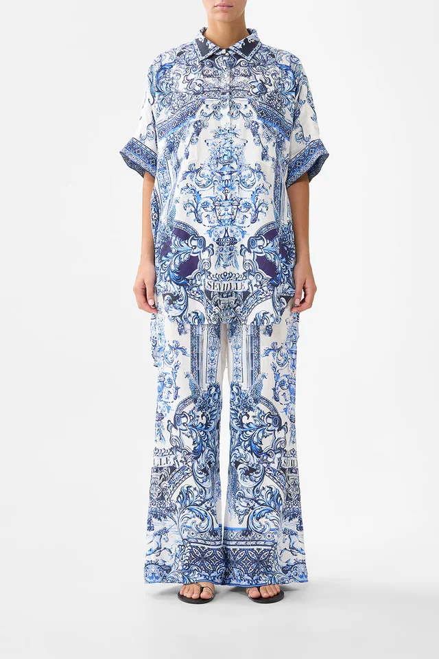 Camilla eBoutique MINIMAL WIDE LEG PANT A TILED WONDERLAND from CAMILLA, photo 1 of 1