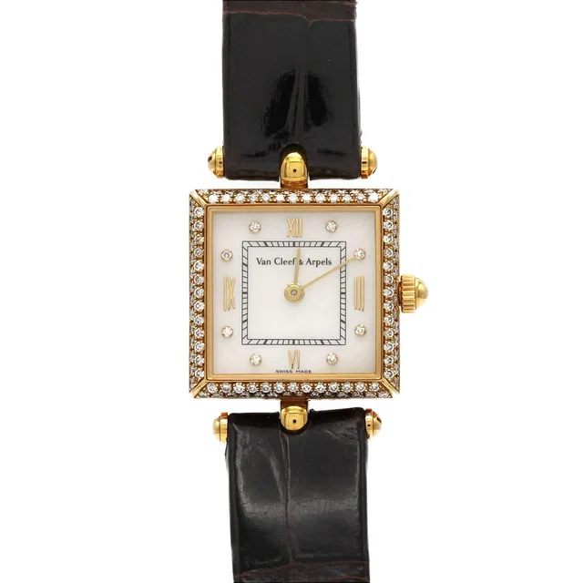 Van Cleef & Arpels Classic YG 2D YG Quartz Watch from The Reluxe
