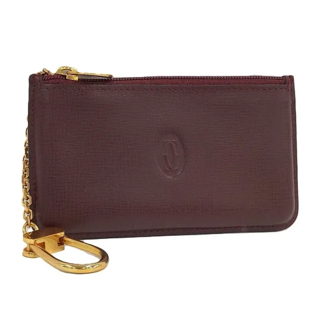 Cartier Coin Case Must Have Line Leather Key in Leather from The Reluxe