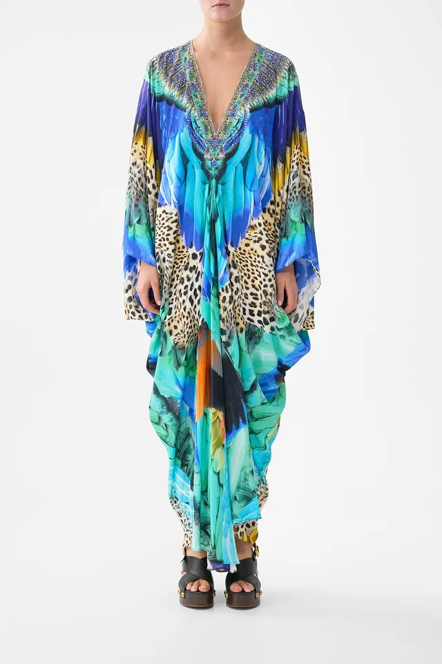 Camilla eBoutique T SHAPE LONG KAFTAN JUNGLE FLIGHT from CAMILLA, photo 1 of 1