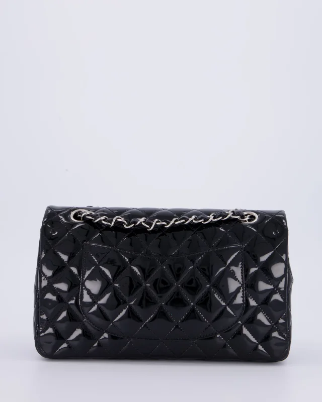 Chanel Medium Double Flap Bag in Black Patent leather from Sellier, photo 6 of 18