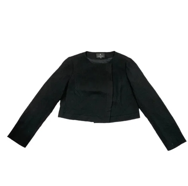 Lanvin Cropped Blazer in black from Grailed