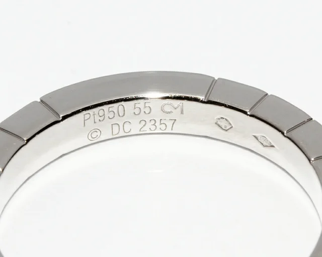 Cartier Lanieres Pt950 Ring Size 55 from LuxUness, photo 2 of 2