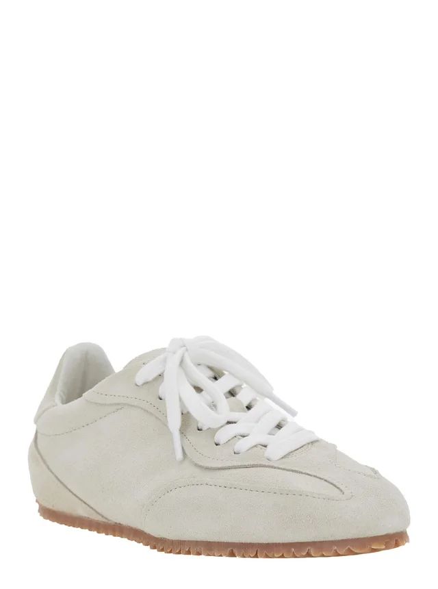 Axel arigato 'Daze Runner' Beige Sneaker with Logo on the Tongue and Grooved Sole in Suede Woman in Beige 100% Suede, photo 4 of 8 from Gaudenzi Boutique