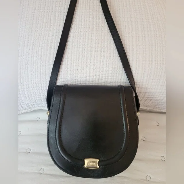 Bally Saddle Crossbody in black Leather from Poshmark