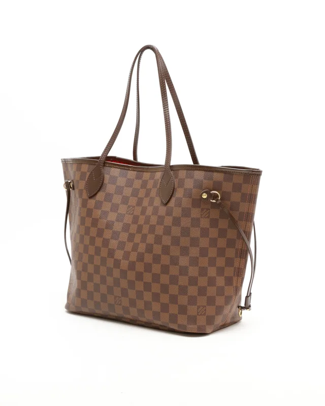 Louis Vuitton Damier Ebene Neverfull MM Tote Bag in Brown from A Retro Tale, photo 2 of 9