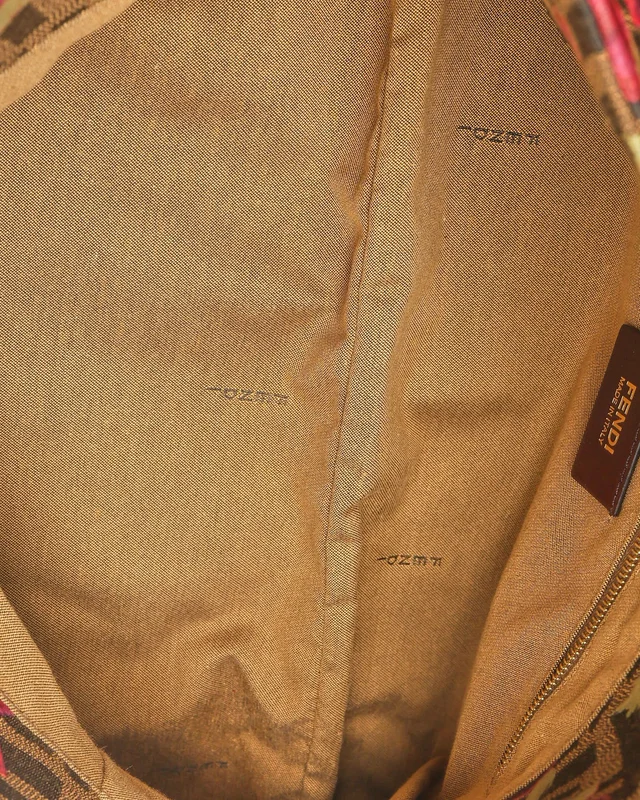 Fendi Zucca Rose Chef Bag in Pink Canvas from A Retro Tale, photo 7 of 8