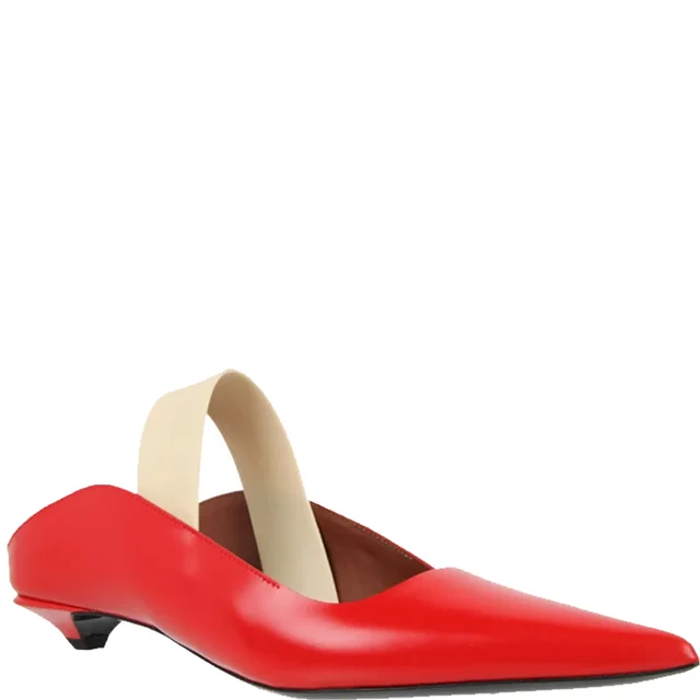 Proenza Schouler Slingback Wave Pump Nappa, Cherry from Cultstatus, photo 1 of 1