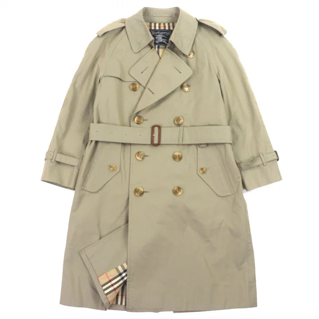 Burberry Burberrys Cotton Trench Coat from LuxUness