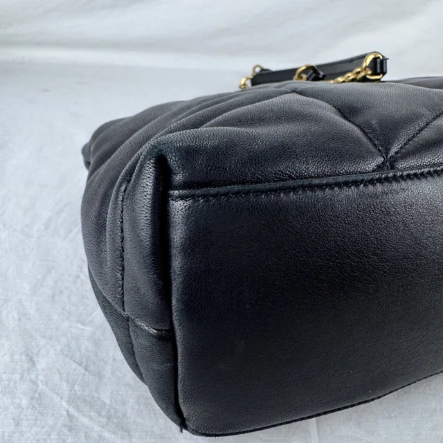 Saint Laurent Puffer Small Bag in Black Metal, puffed leather, soft lambskin from Reowned, photo 1 of 1