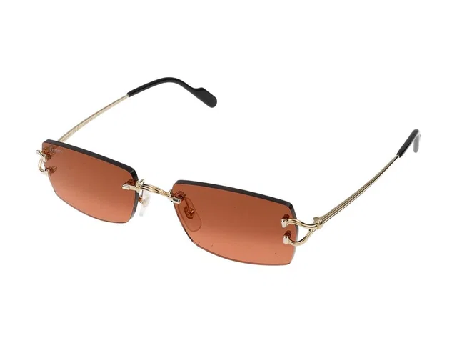 Cartier Ct0550s Sunglasses — Gold Metal in Gold from HEWI