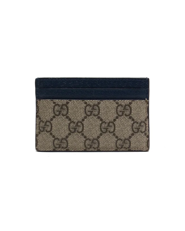 Gucci GG Supreme Card Holder in Canvas from A Retro Tale, photo 2 of 5