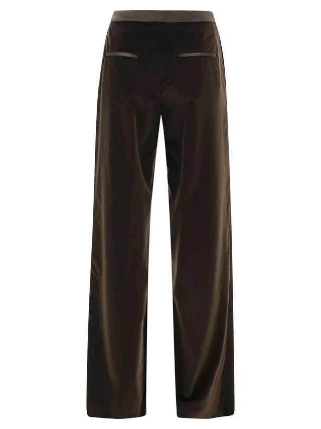 Peserico Straight-leg casual trousers, photo 3 of 4 from SENSER