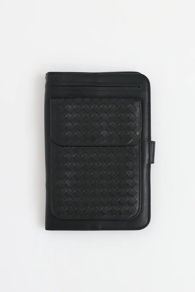 Bottega Veneta Intrecciato Organizer in Woven leather from VSP Consignment