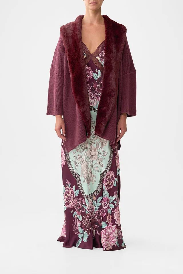 Camilla eBoutique KNIT RELAXED LAYER WITH FAUX FUR IF THESE TILES COULD TALK from CAMILLA, photo 1 of 1