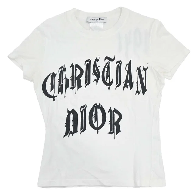 Dior 2002 T-shirt White #38 in White from AMORE Vintage Tokyo