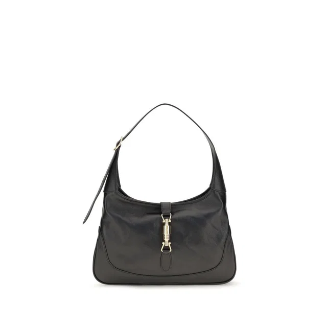 Gucci Black Goatskin Shoulder Bag in Black Goatskin from HEWI